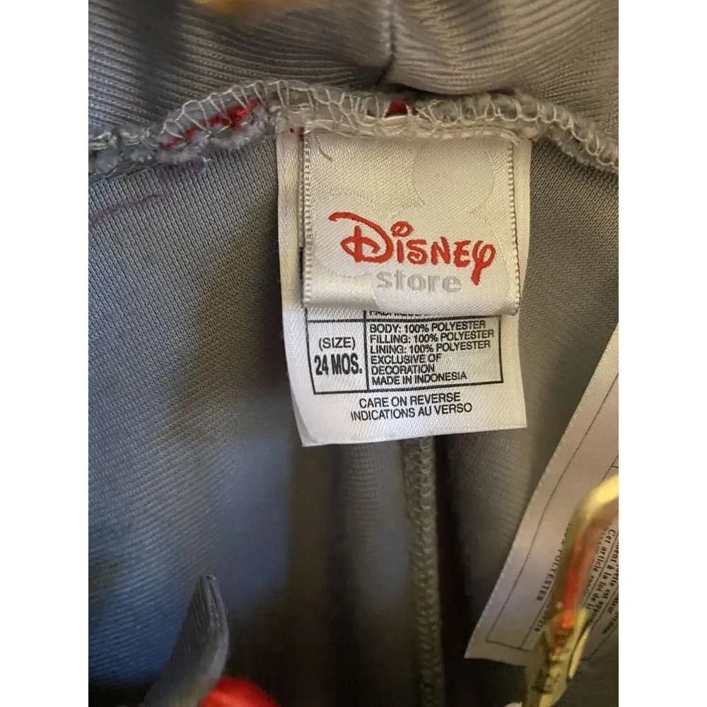 Disney Store DUMBO the Elephant w/ Timmy Mouse Plush Costume Sz 24 Mo. Halloween - Picture 6 of 7